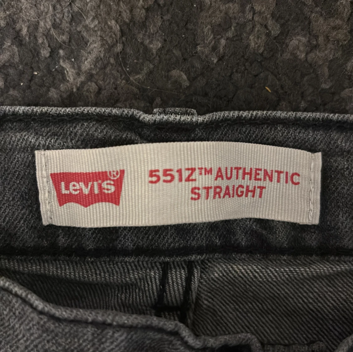Levi's 551Z grå jeans straight fit - 1