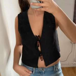 Topp med knytning - Jättefin topp från Zara