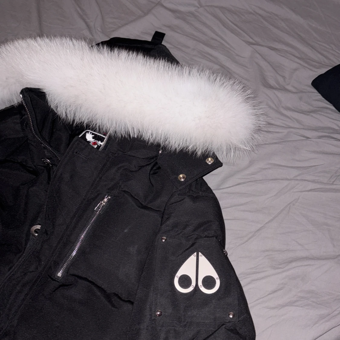 Svart dunjacka Moose Knuckles - 2