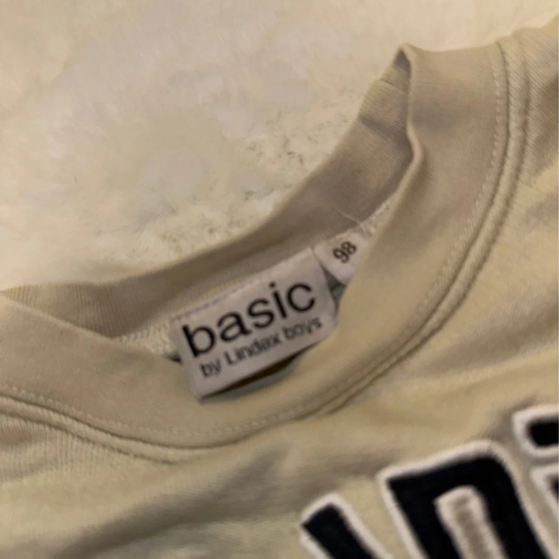 Beige sweatshirt från Lindex boys