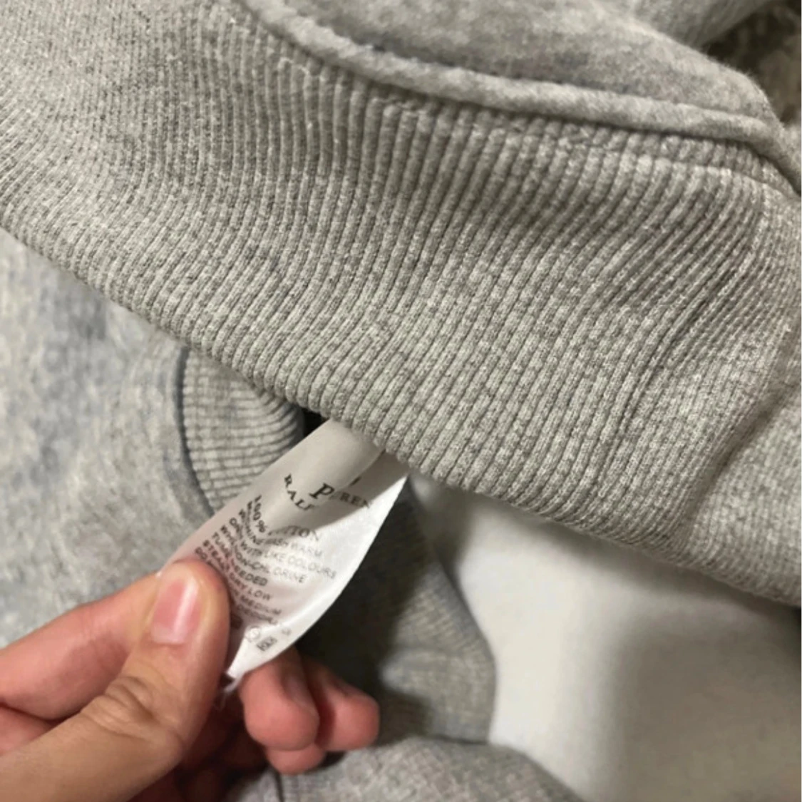 Grå hoodie Polo Bear Ralph Lauren M - 3