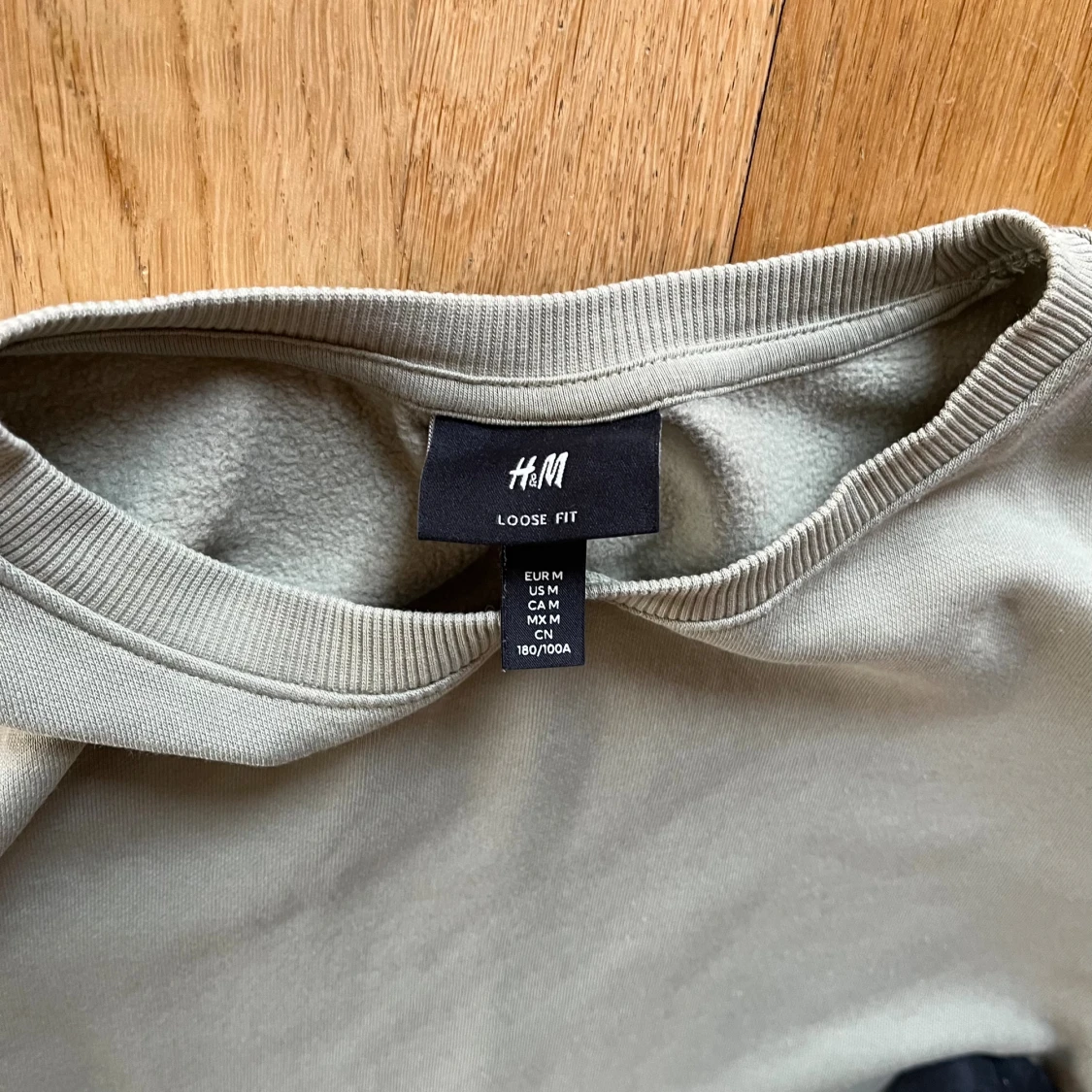 Ljusgrå loose fit sweatshirt H&M - 2