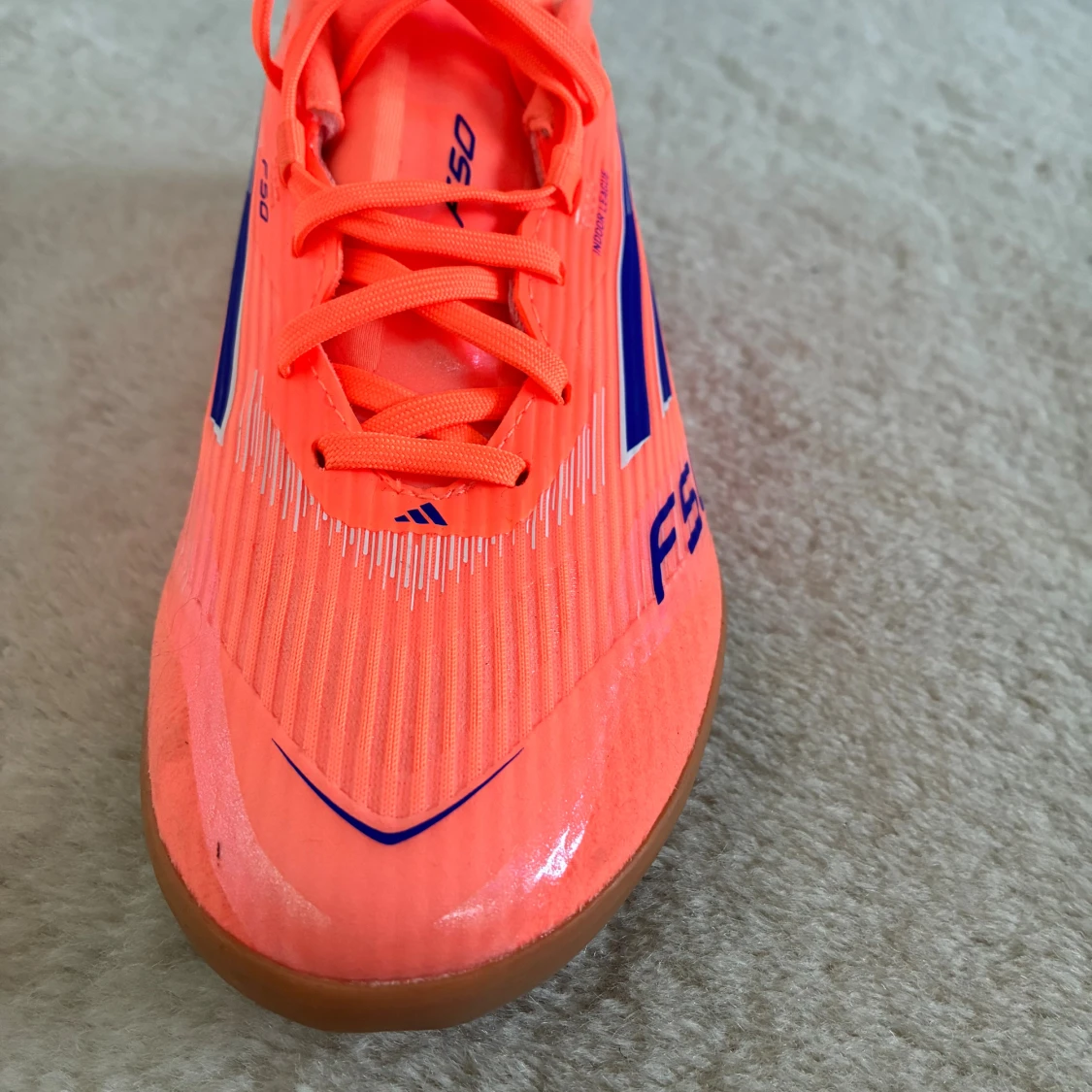 Adidas F50 orange fotbollssko - 3