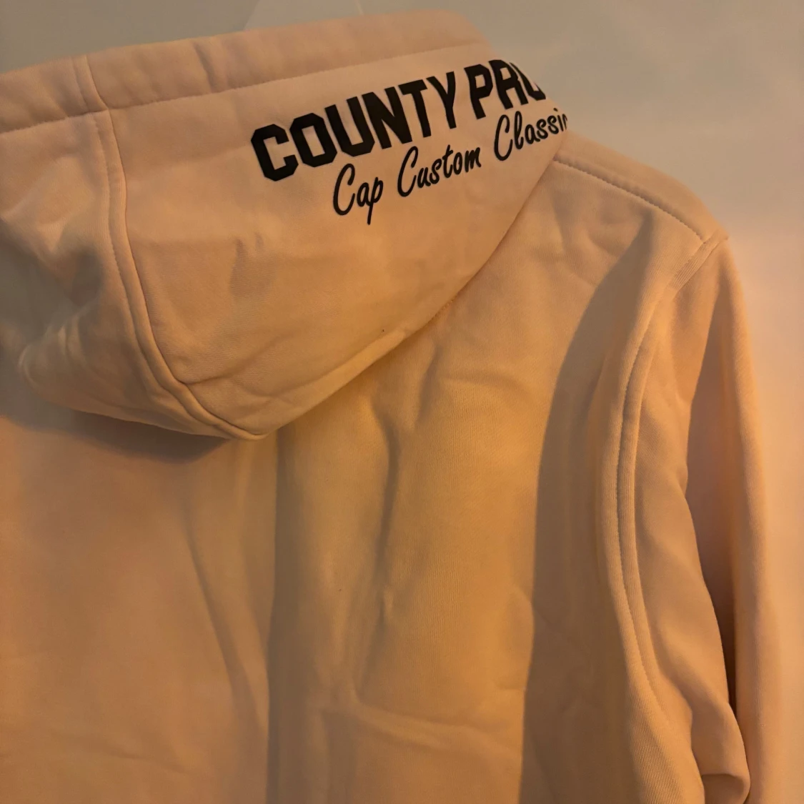 Beige hoodie Dalarna County Project L - 2