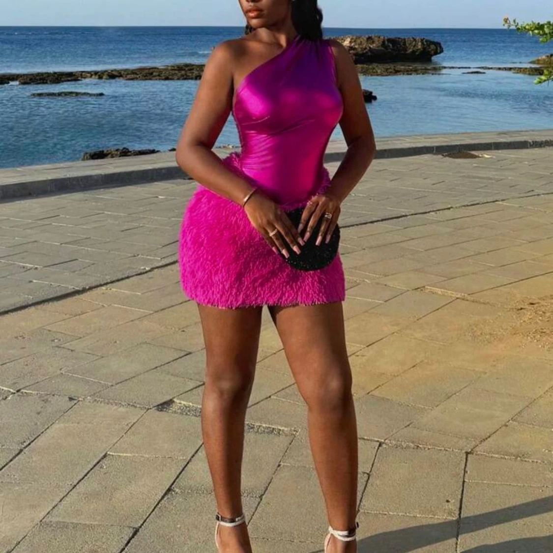 Rosa  Klänning - Helt Ny !  - 3