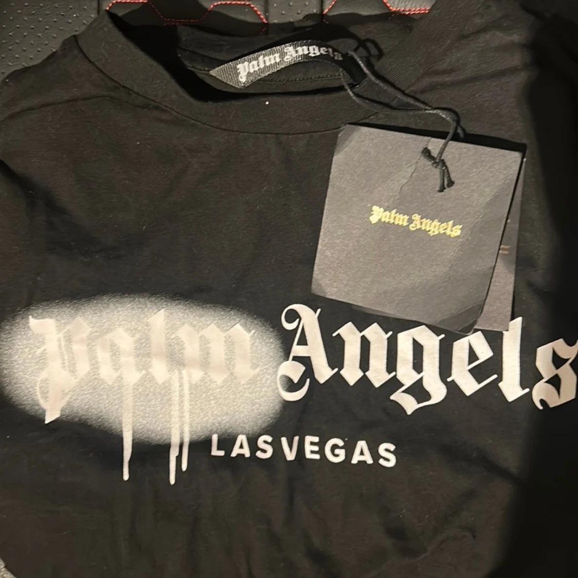 Palm Angels svart t-shirt Las Vegas - 3