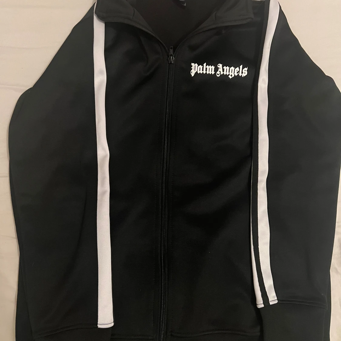 Svart track hoodie från Palm Angels