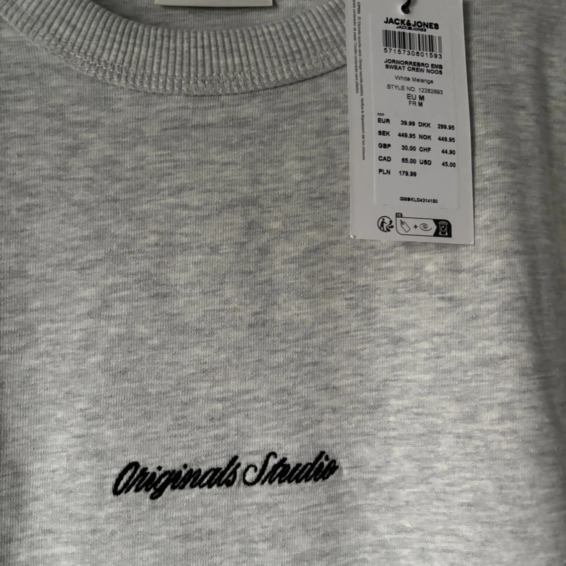 Grå sweatshirt från Jack & Jones - 2