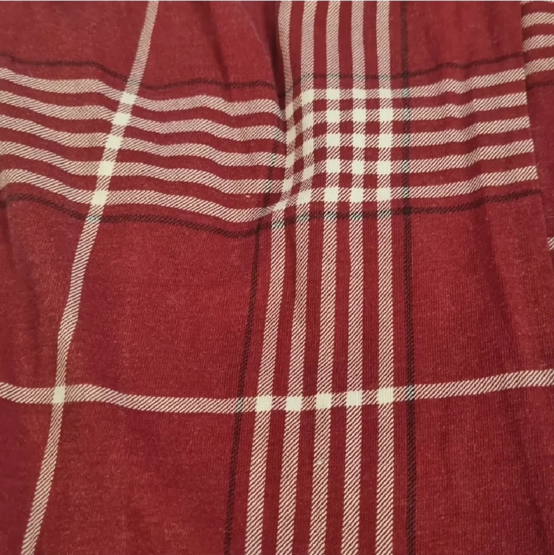 Röd-rutiga mjukisbyxor Kappahl XS - 5