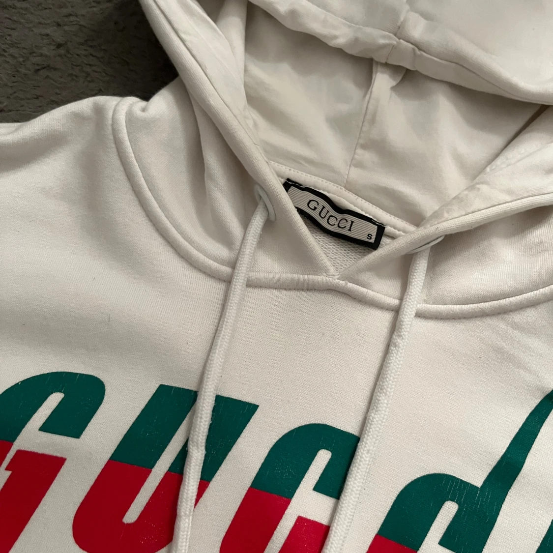 Vit hoodie  - 1