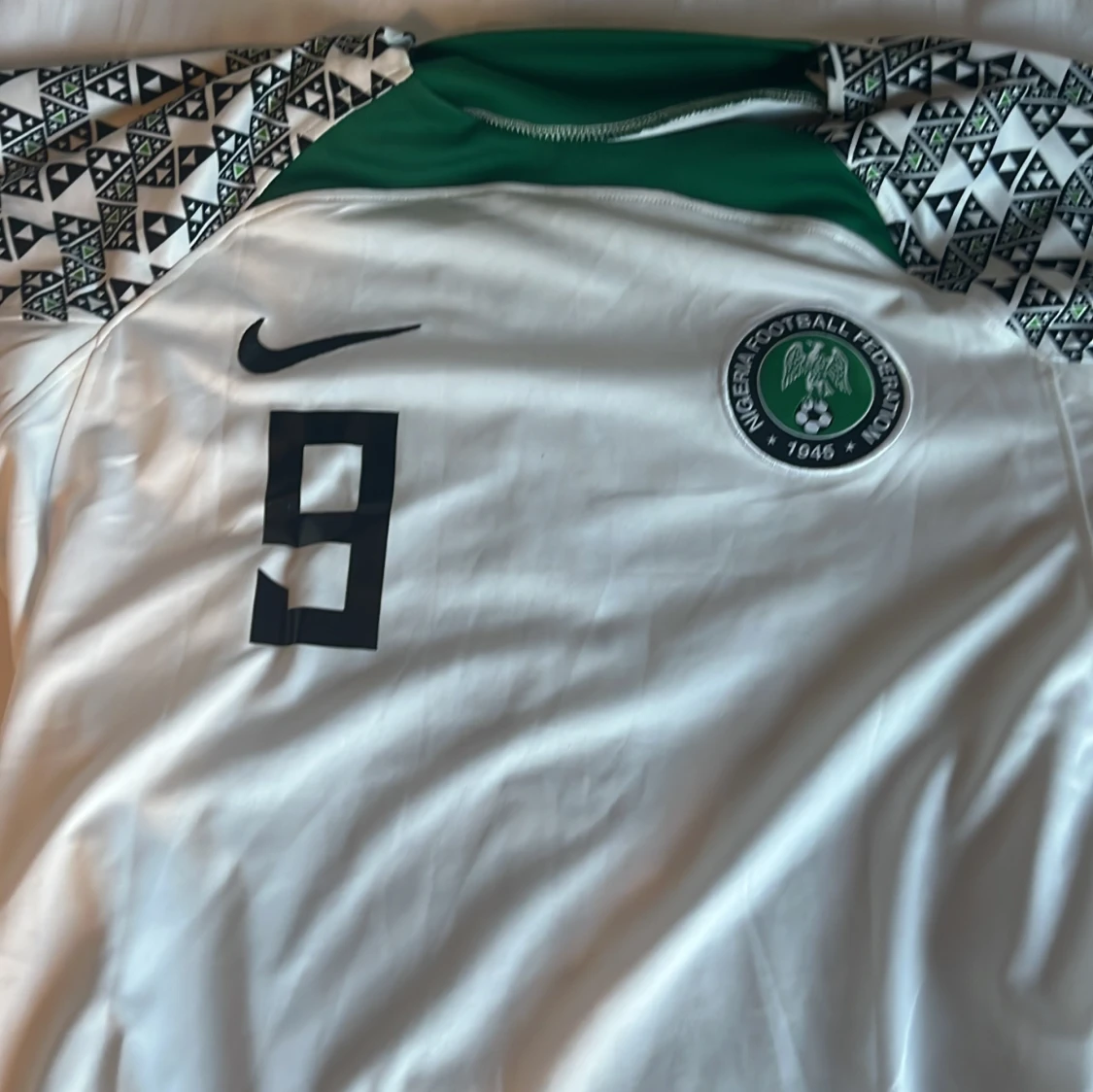 Nigeria Osimhen #9 fotbollströja Nike M - 1