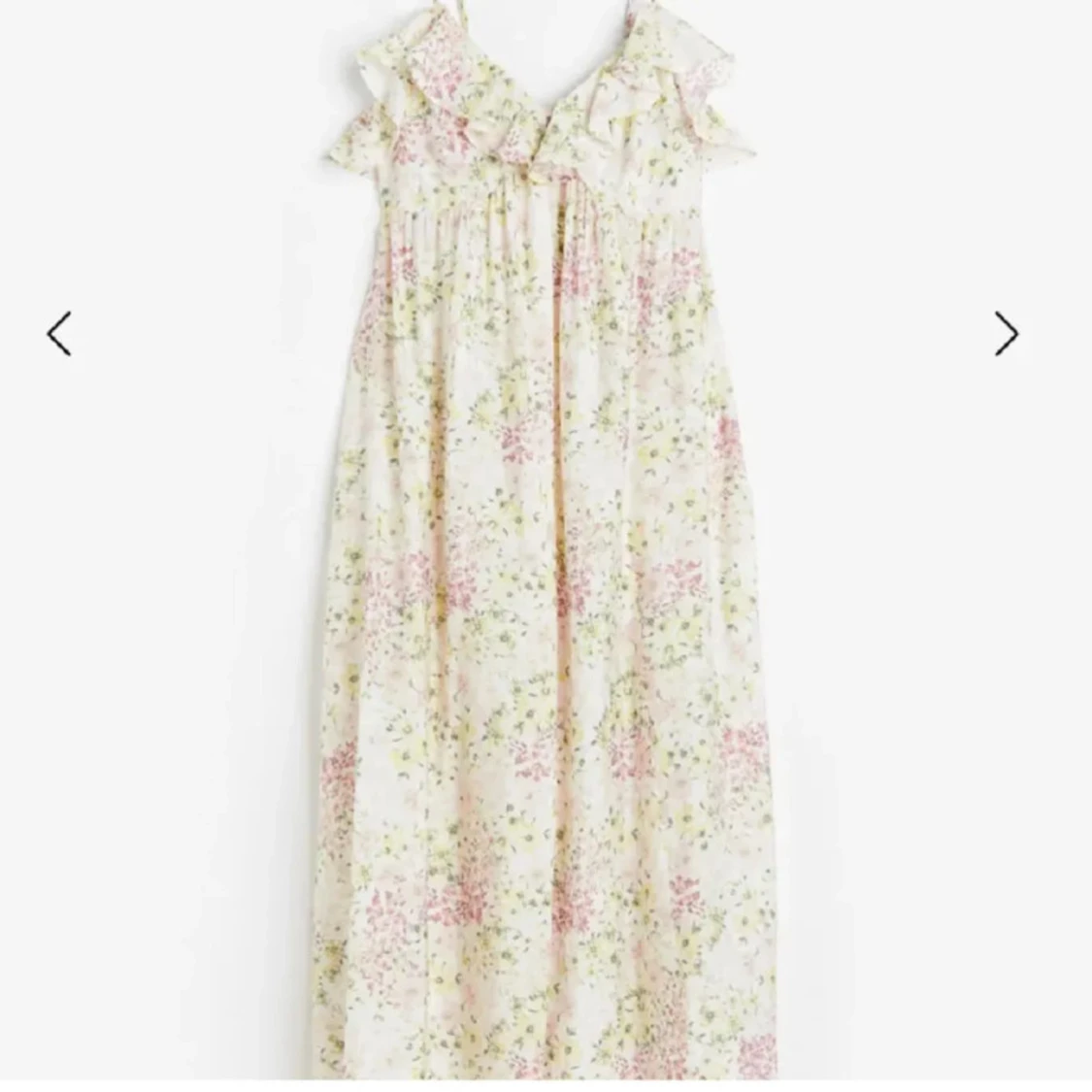 Blommig långklänning hm - 2