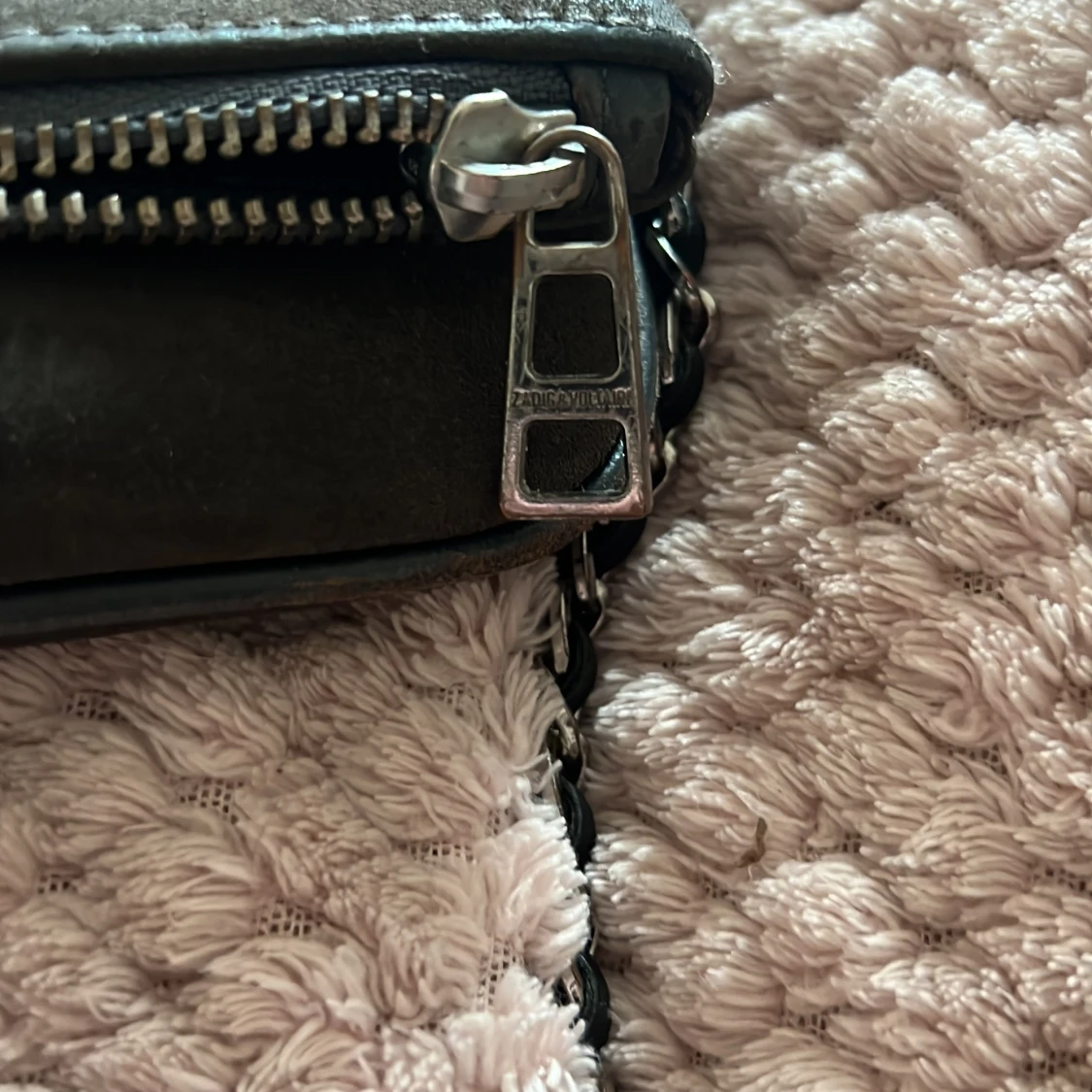 Svart axelväska Zadig & Voltaire skinn - 1