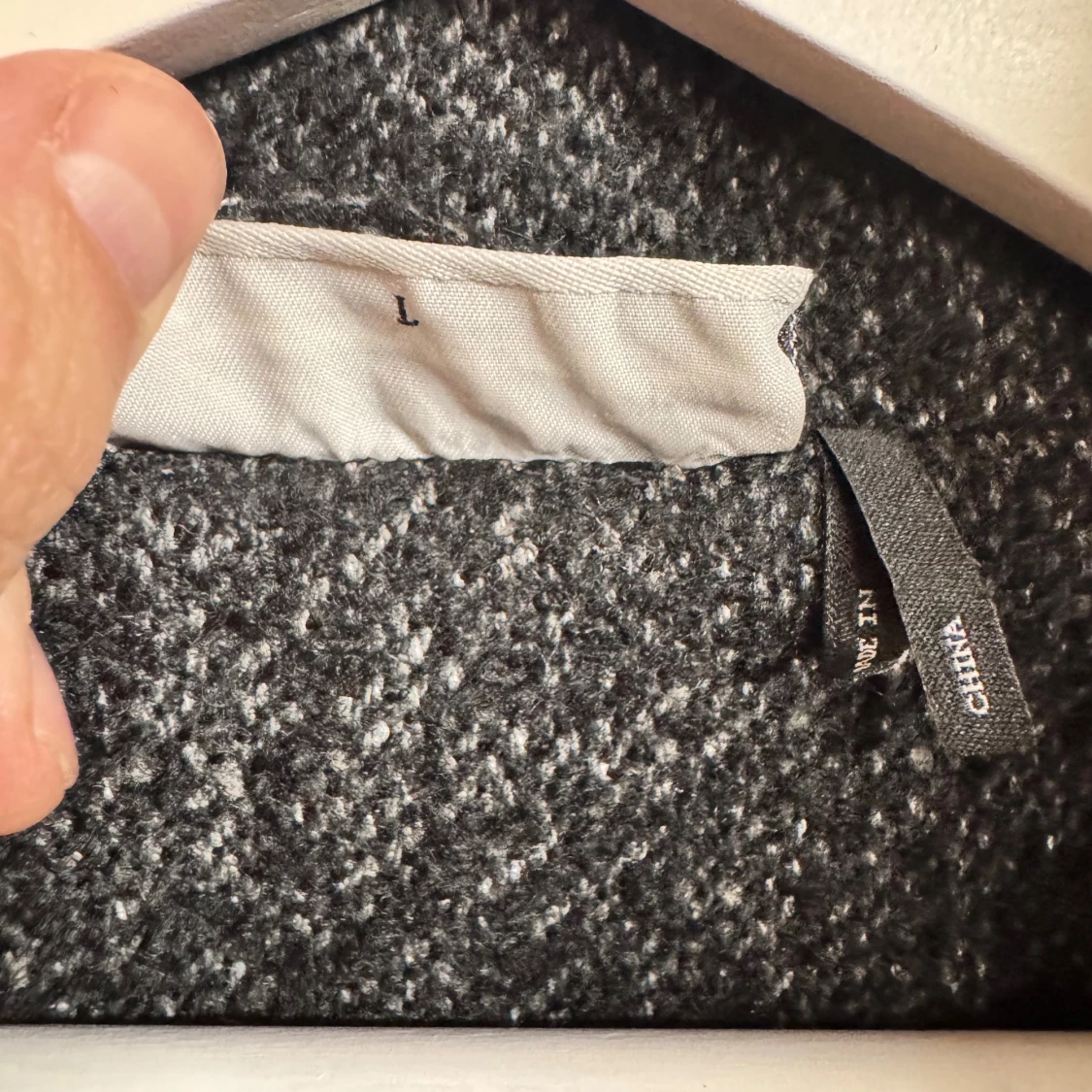 Gråsvart kappa från Noisy May, stl L - 3