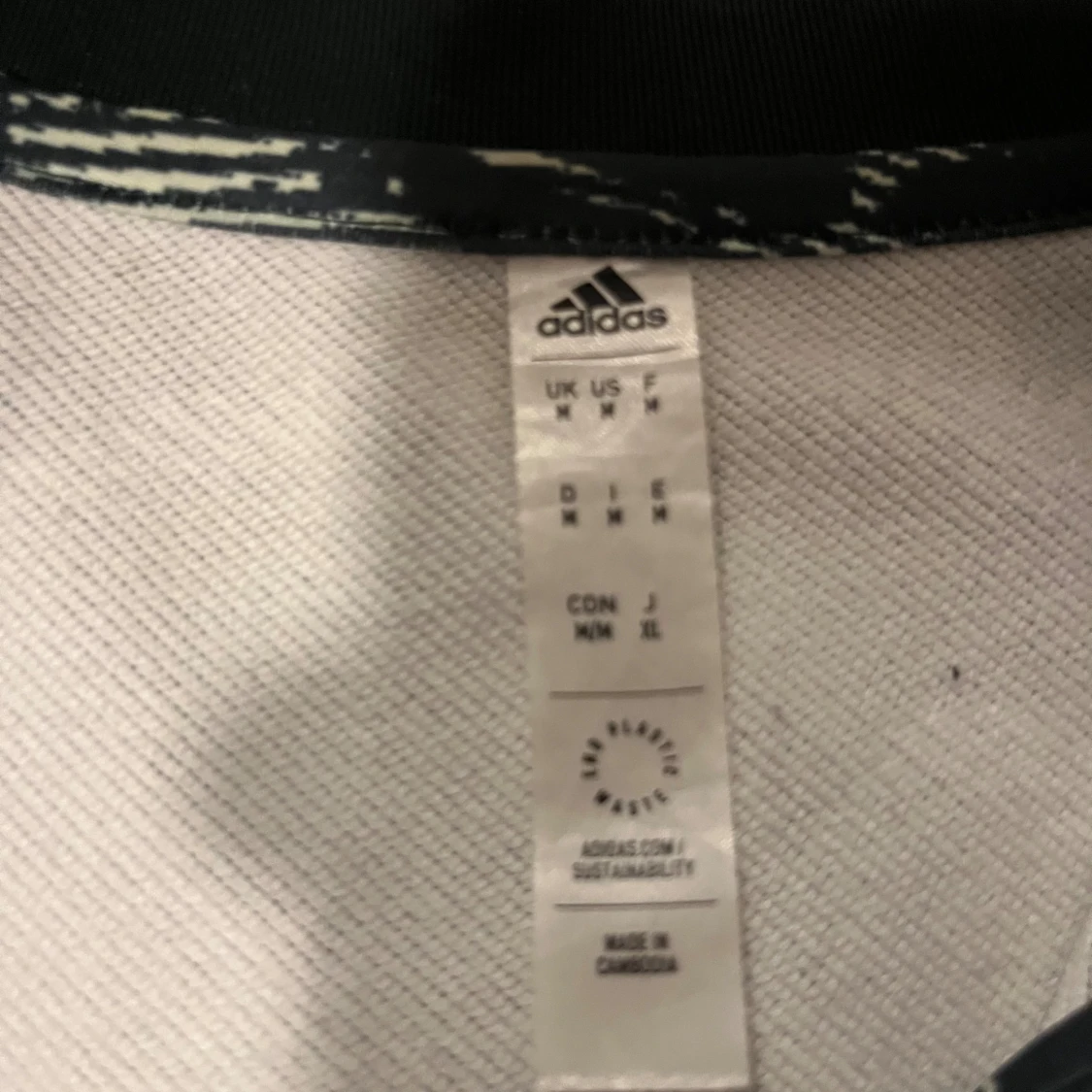 Real Madrid Adidas träningströja M - 1