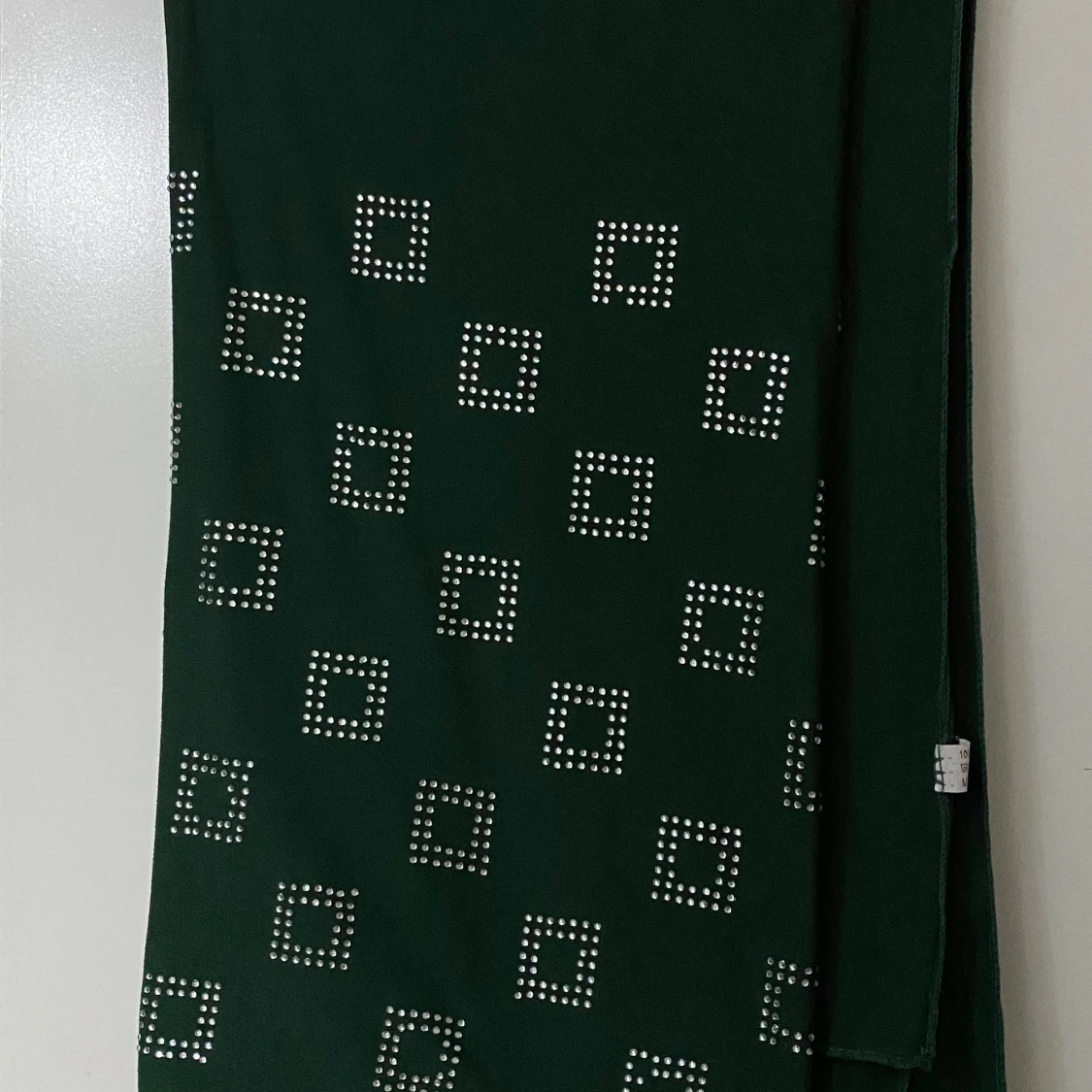 Mörkgrön hijab/slöja