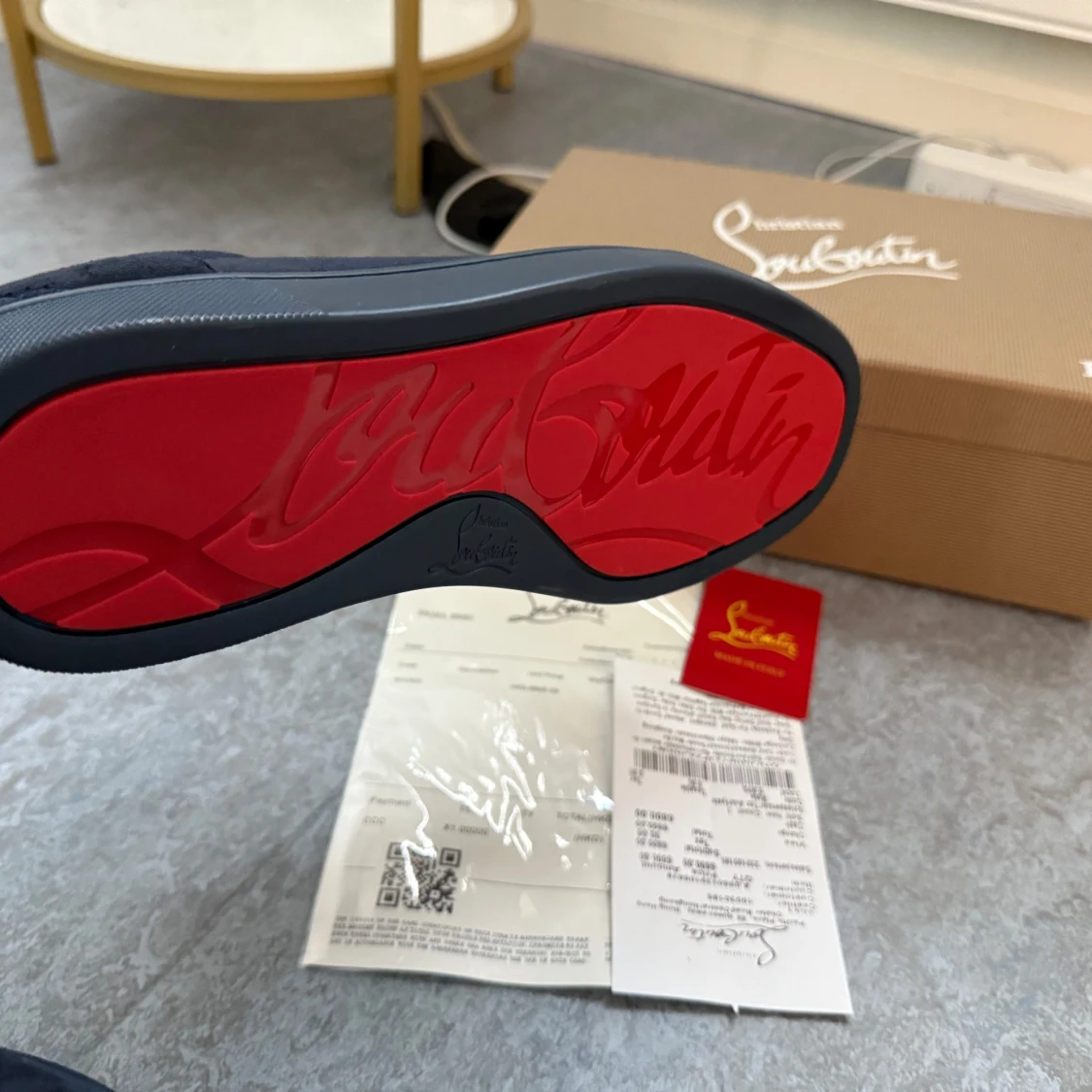 Christian Louboutin Mörkblå - 1