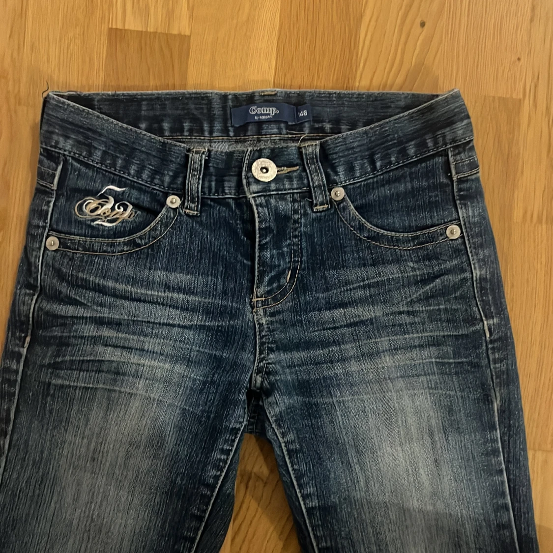 Blå 2000s jeans - 1