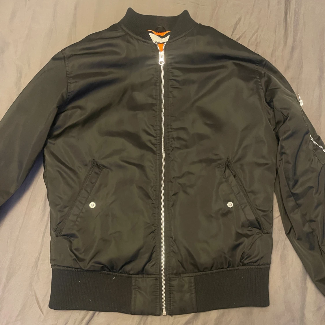 Svart bomberjacka från Jack & Jones