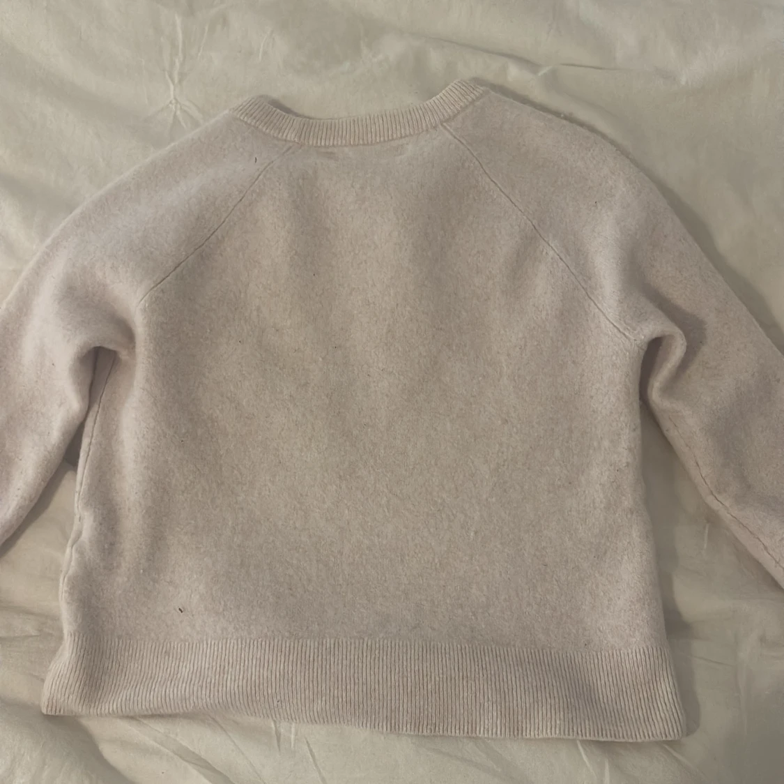 Stickad beige tröja från samsoe  - 3