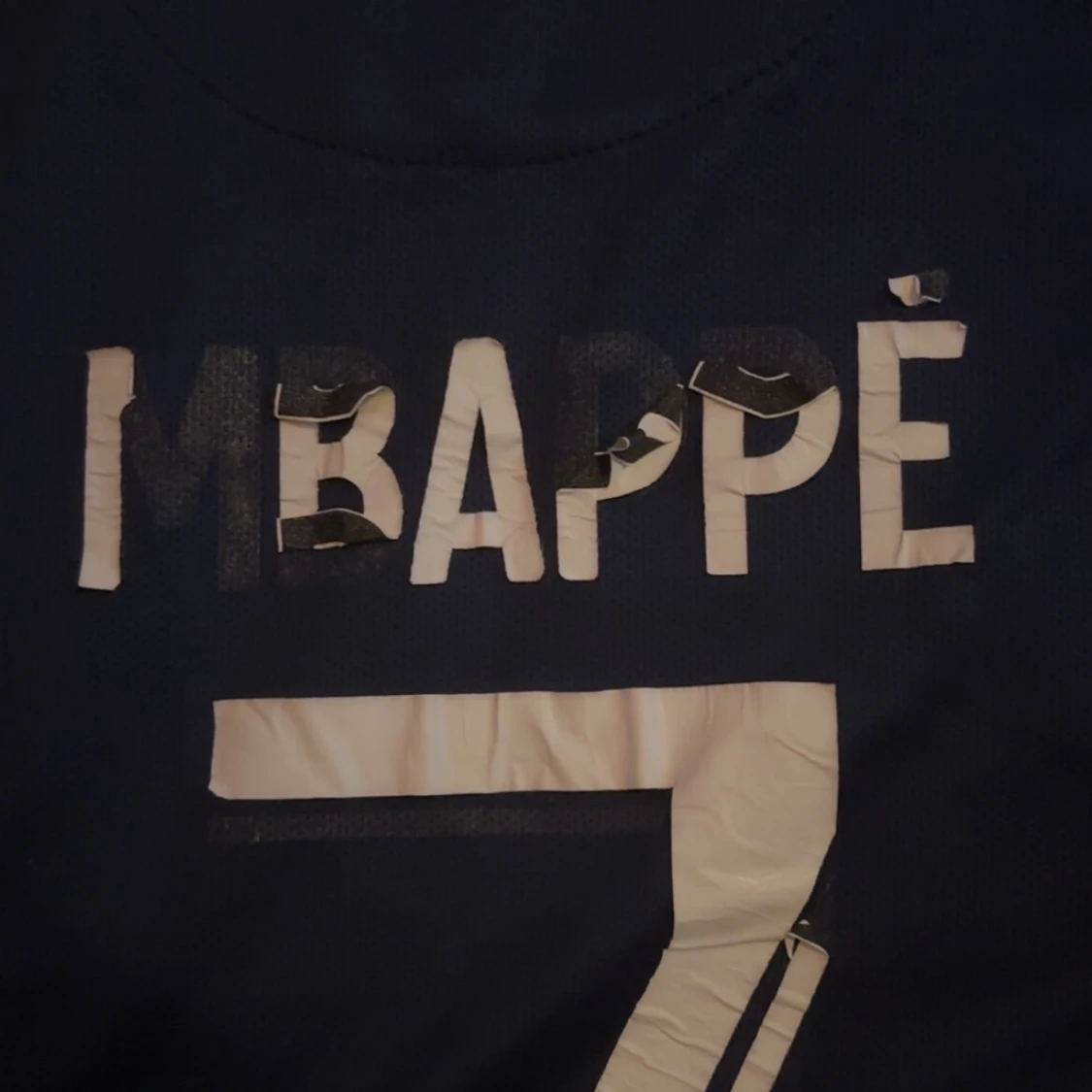 PSG Mbappé matchtröja blå - 2