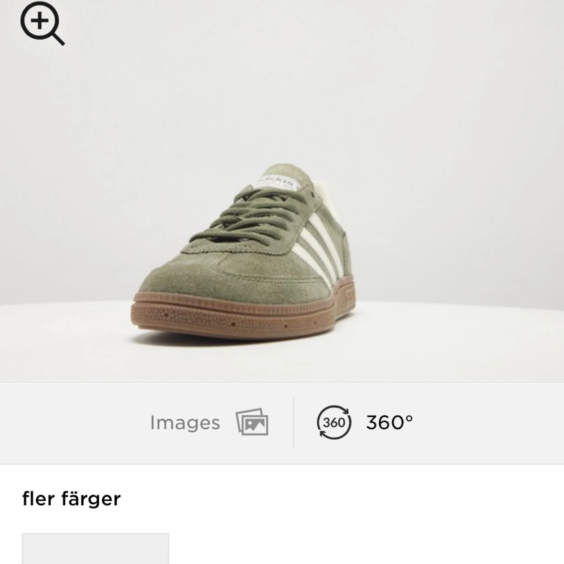 Adidas Spezial sneakers i olivgrön mocka - 2
