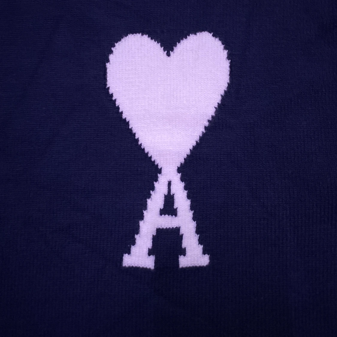 Marinblå Ami Paris tröja - 2