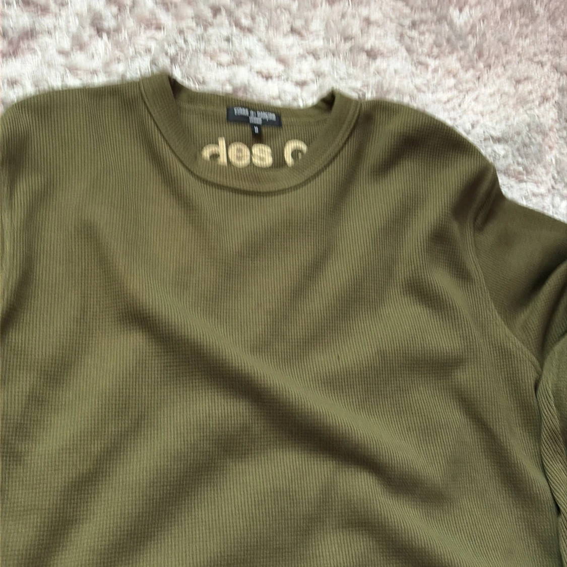  Reversible Olivgrön långärmad tröja Comme des Garçons Homme Storlek M - 3