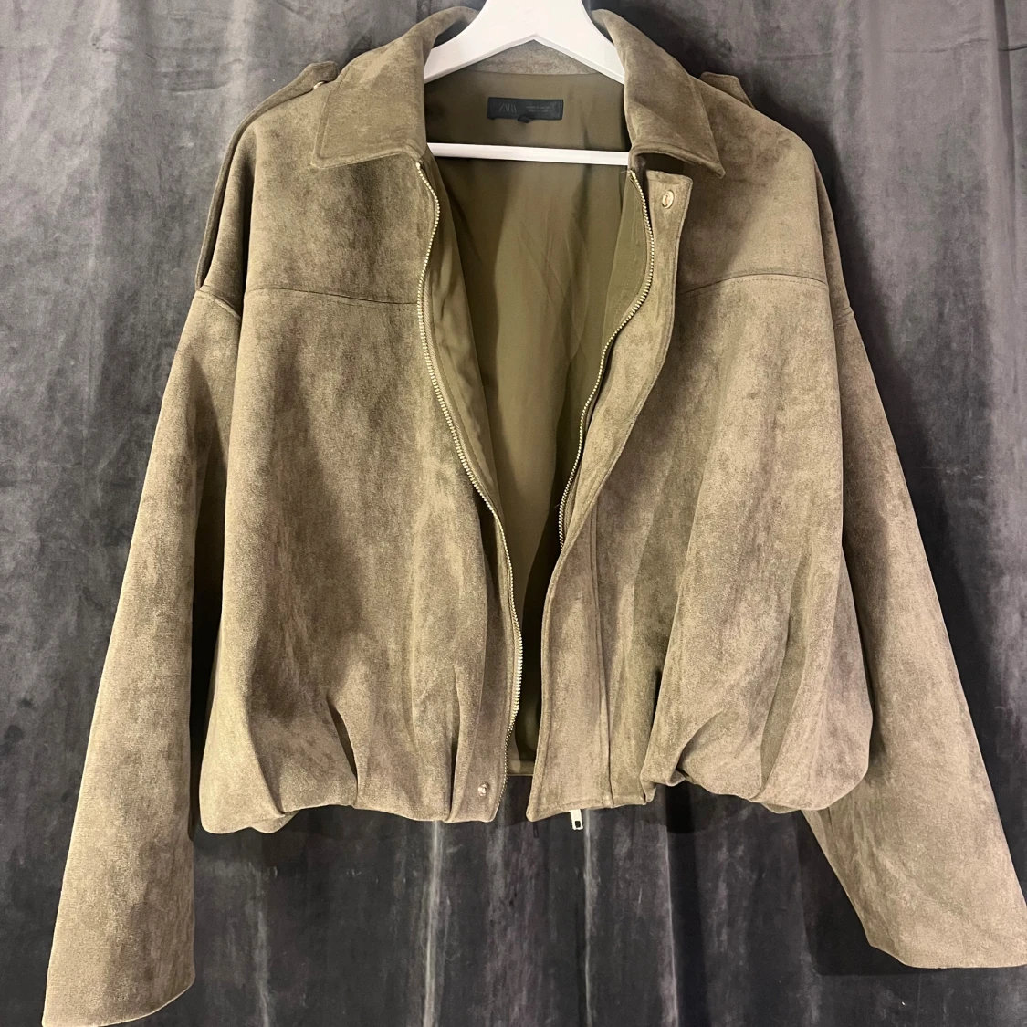 Grön  mockajacka från Zara - 3