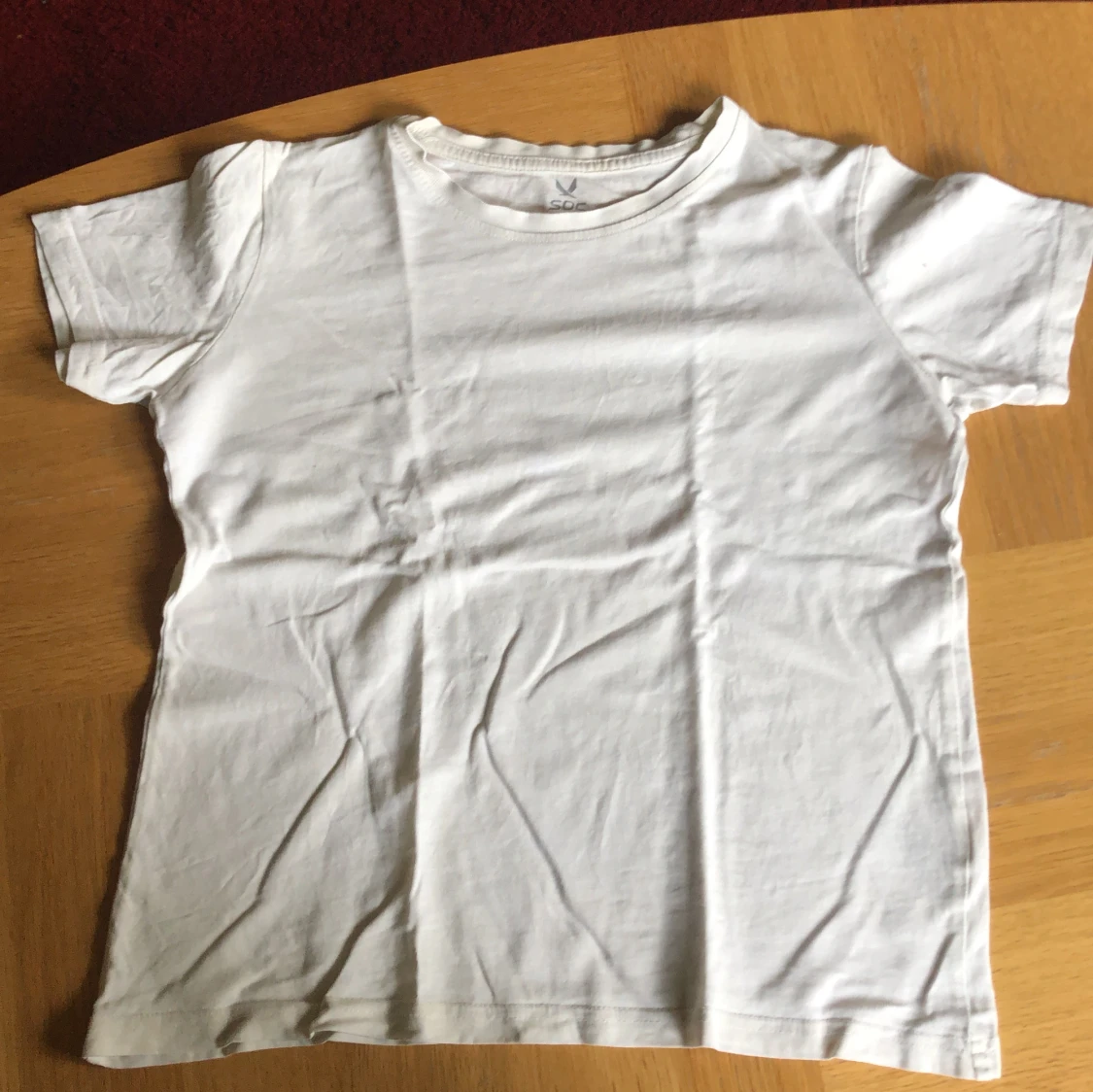 Vit t-shirt från SOC i bomull - 1