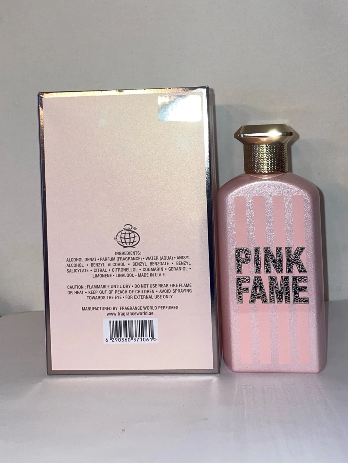Pink Fame fragrance world 80ml - 1