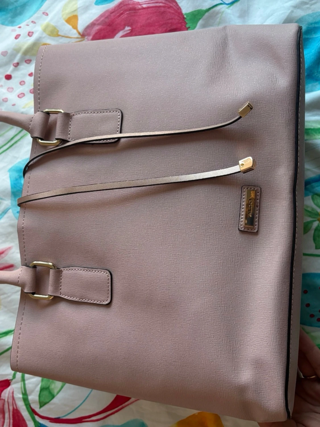 Ljusrosa handväska från ALDO - 1