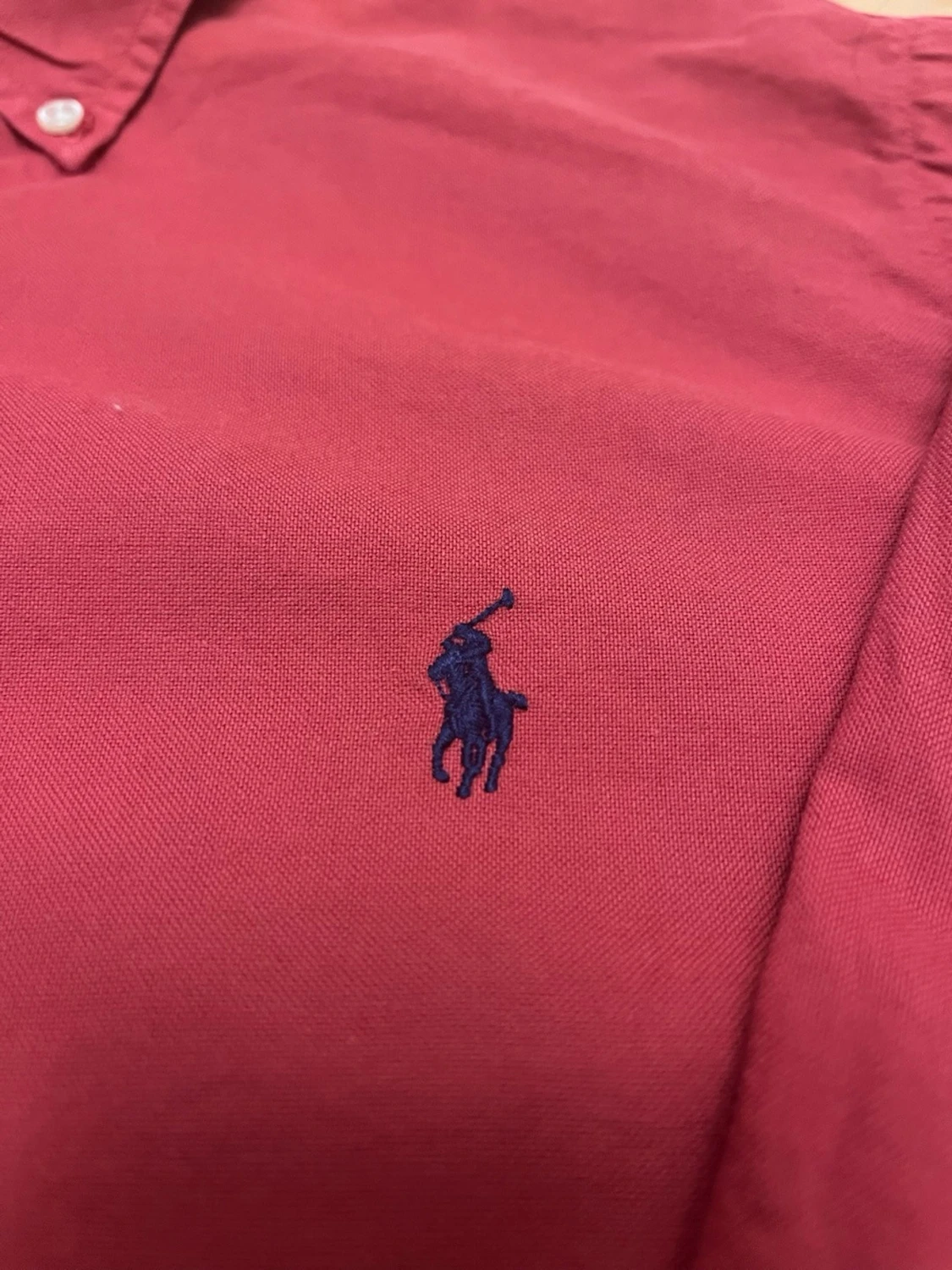 Röd ralph lauren, slim fit strl M - 3