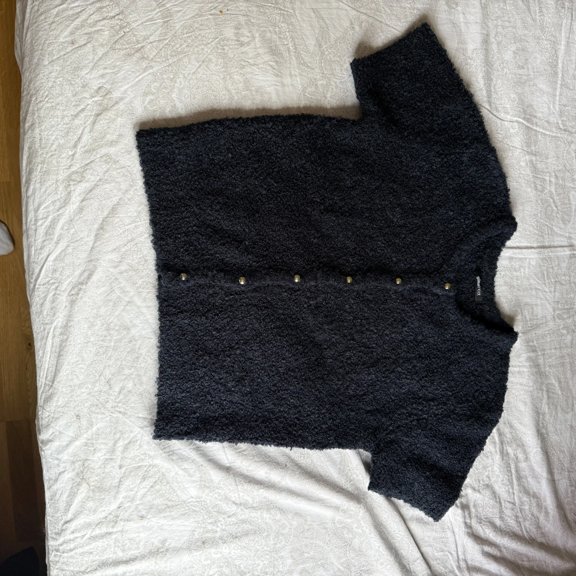 Mörkblå kofta från Gina Tricot - 1