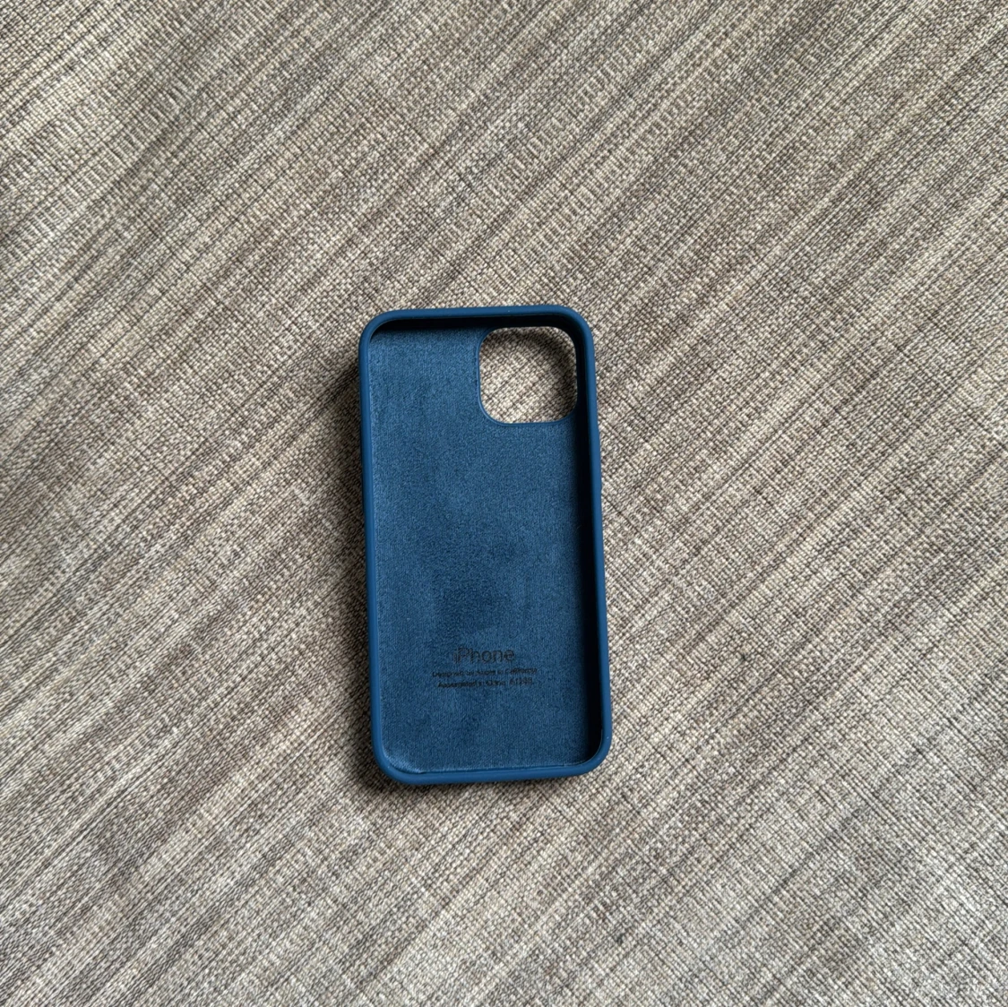 Blått Apple iPhone-skal i silikon - 1