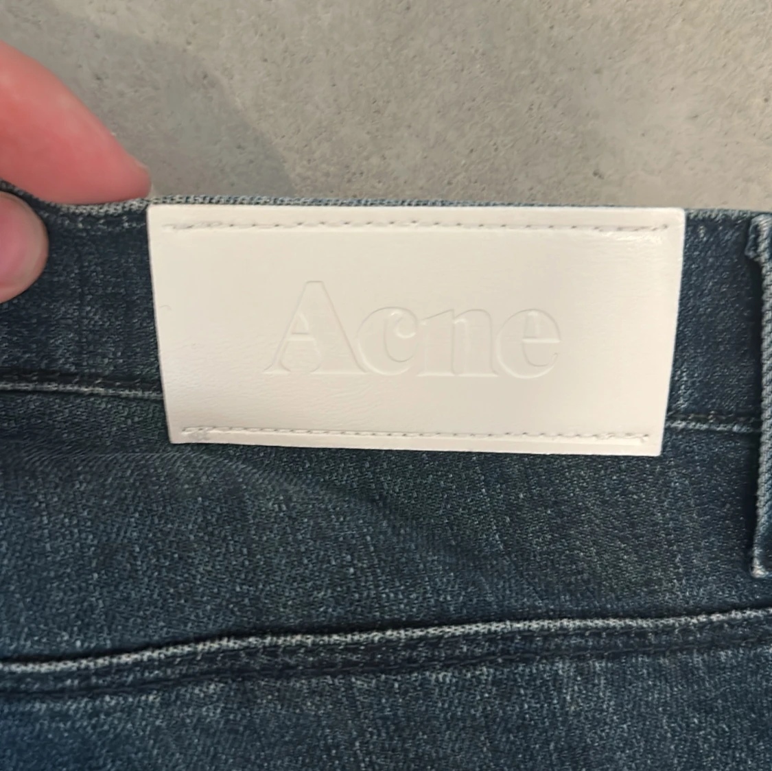 Blå raka jeans från Acne Studios - 1