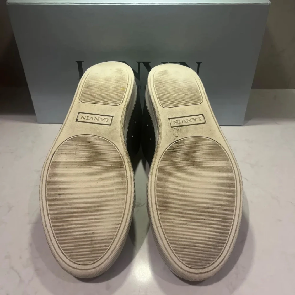 Lanvin Cap Toe Svart  - 2