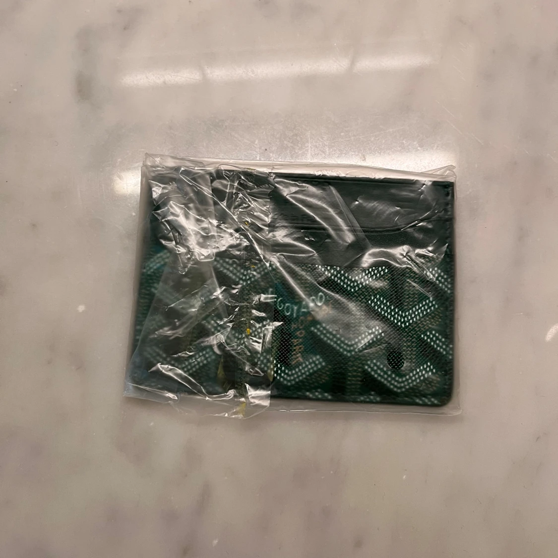 Grön korthållare - 1