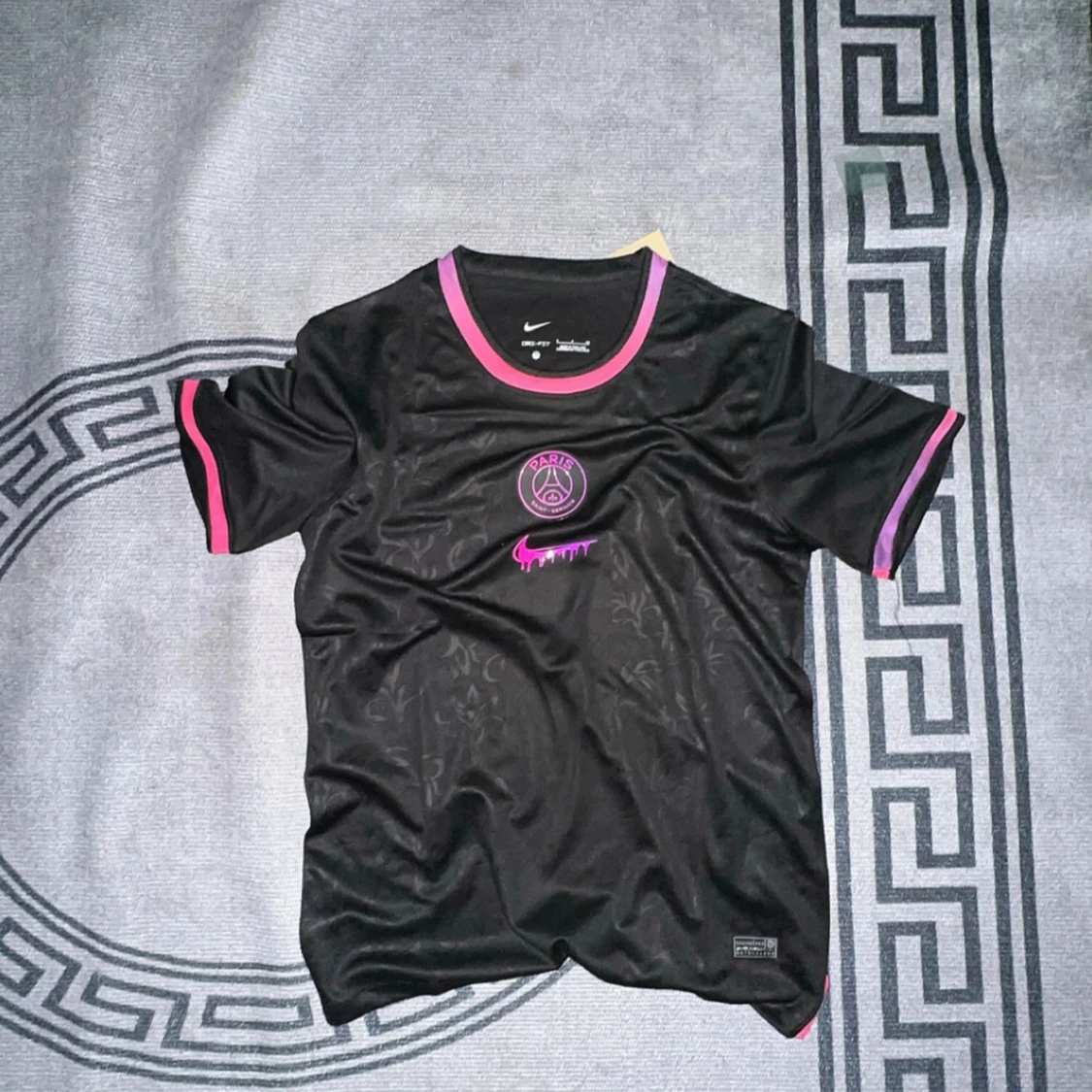 Svart PSG x Nike fotbollströja S