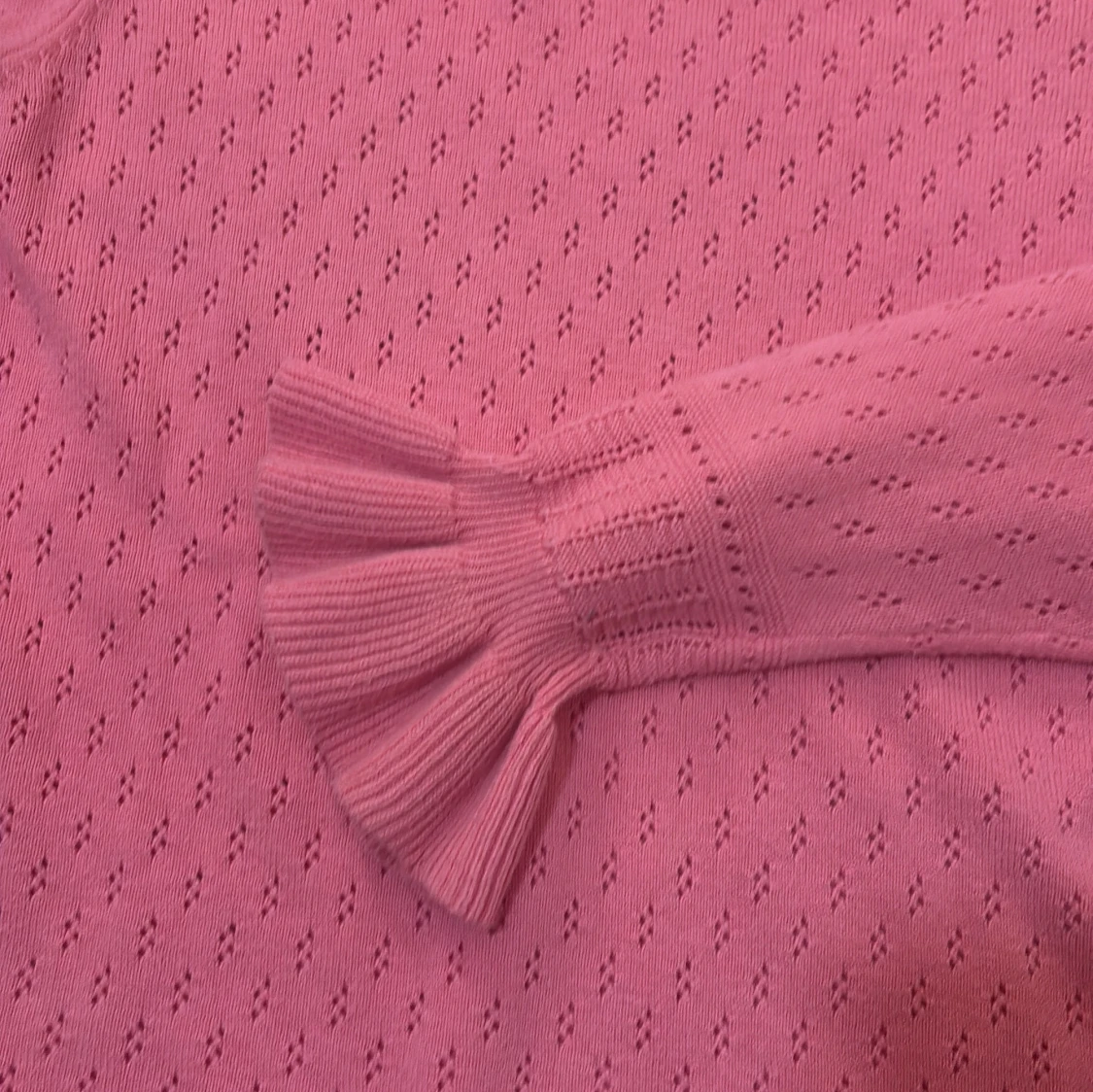 Rosa stickad tröja Holly & Whyte (Lindex) - 1