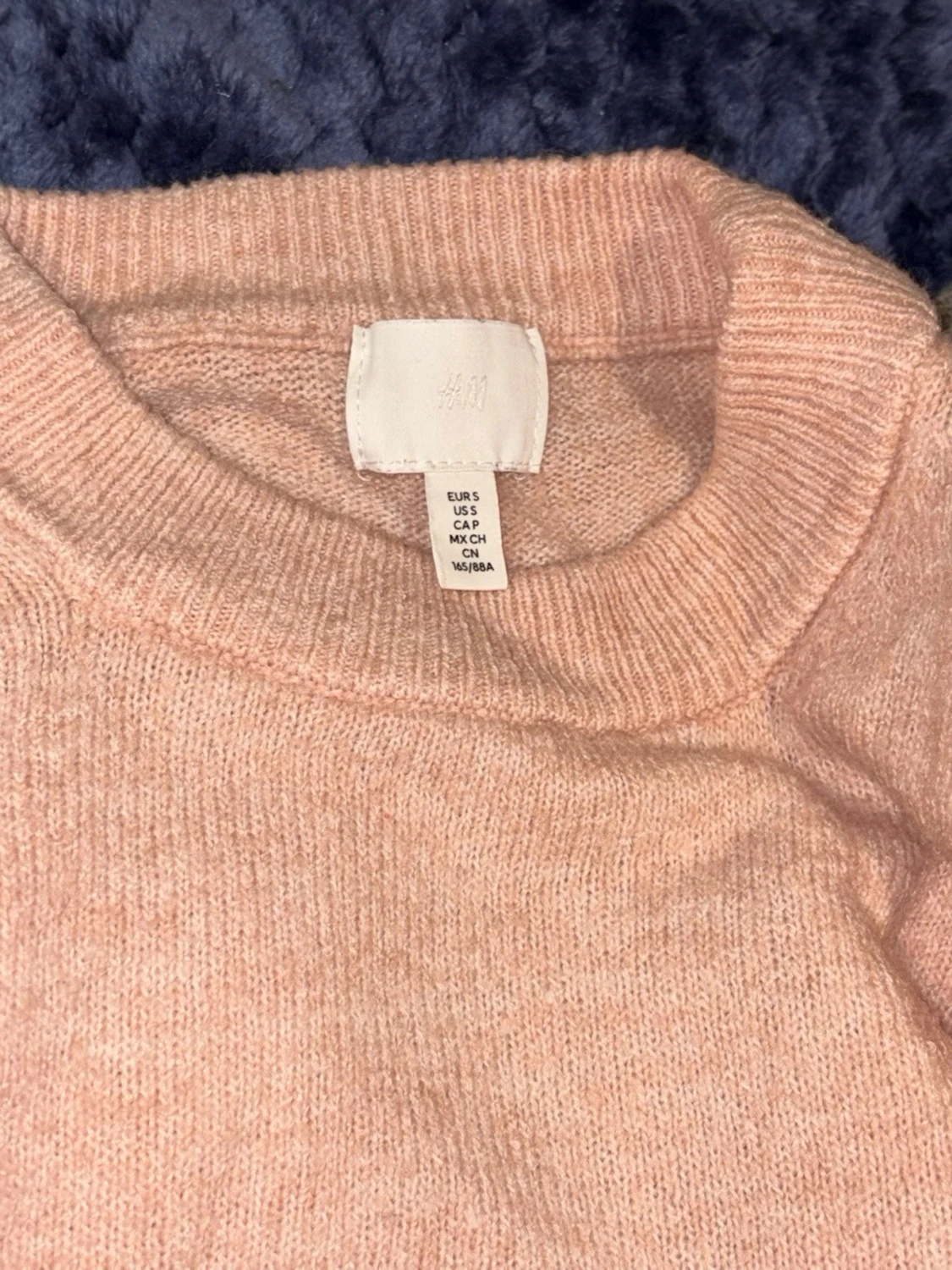 Ljusrosa stickad tröja från H&M - 2