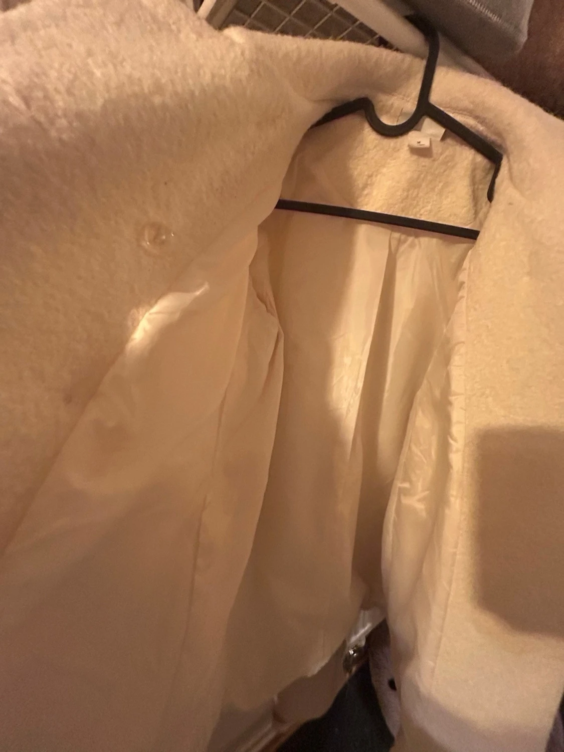 Beige skepparkavaj i ullmix - 2