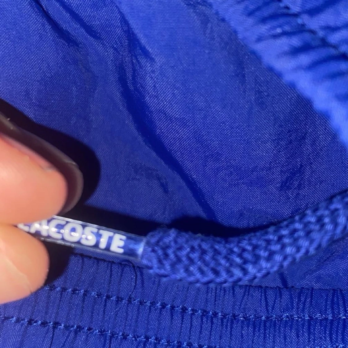 Blå täckbyxor från Lacoste Sport - 2