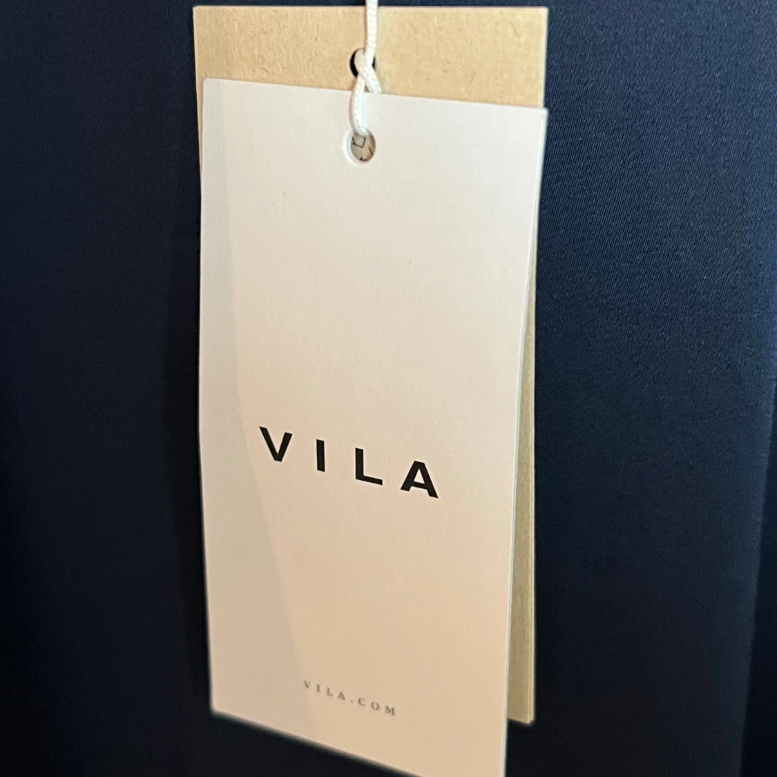 Marinblå långklänning från Vila - 3