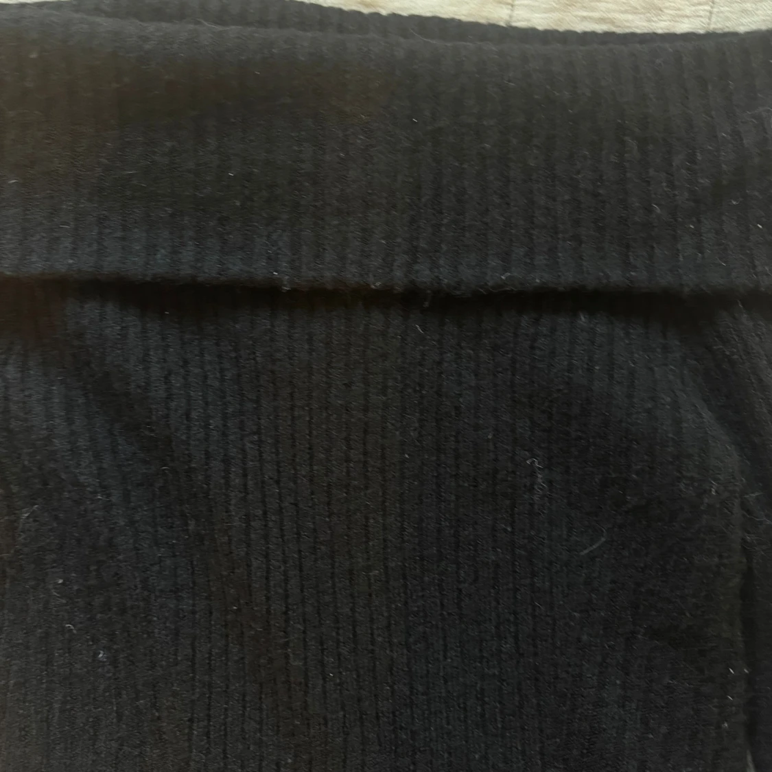 Svart ribbad från H&M - 1