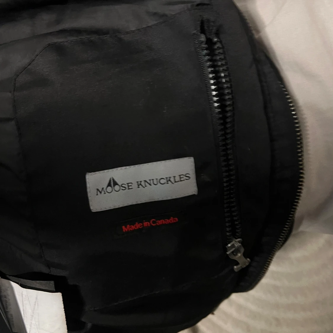 Svart dunjacka Moose Knuckles L - 2