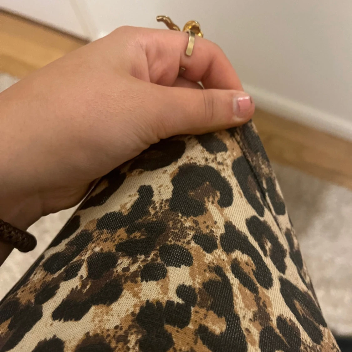 Leopardmönstrad topp - 3