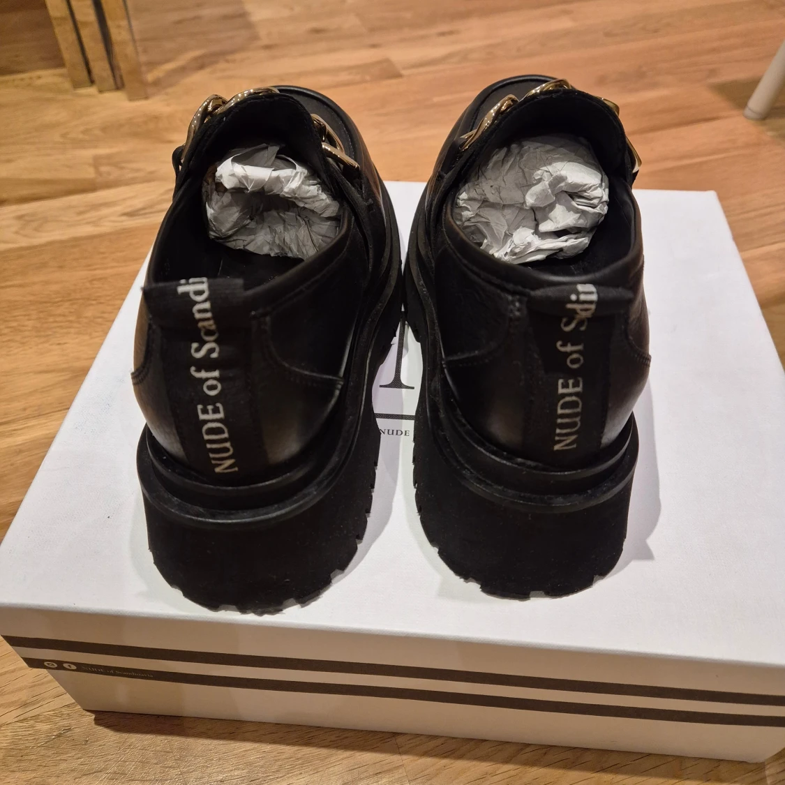 Svarta loafers Nude of Scandinavia - 3