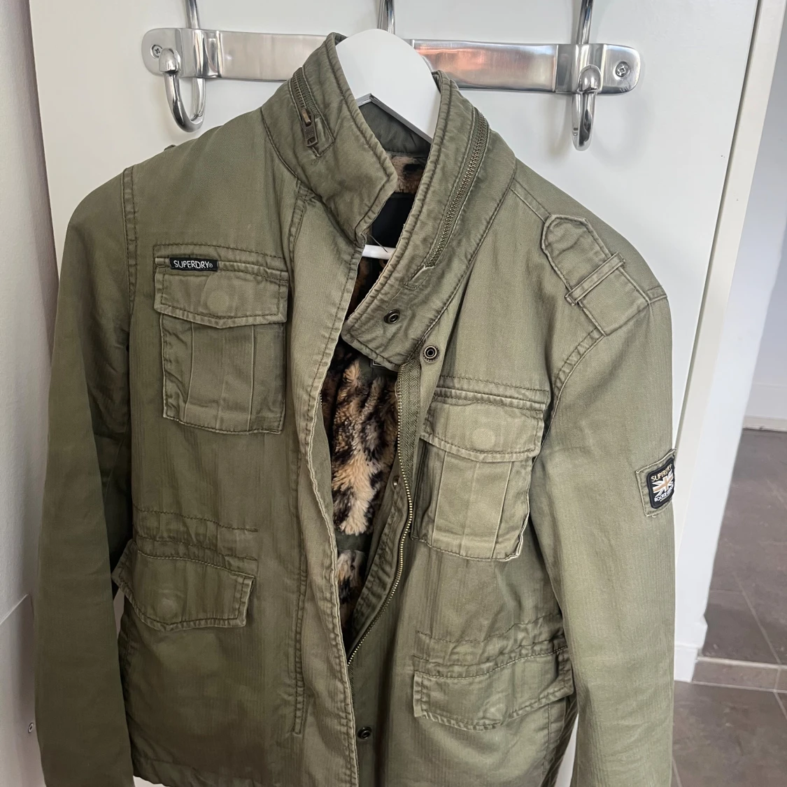 Grön Superdry Jacka