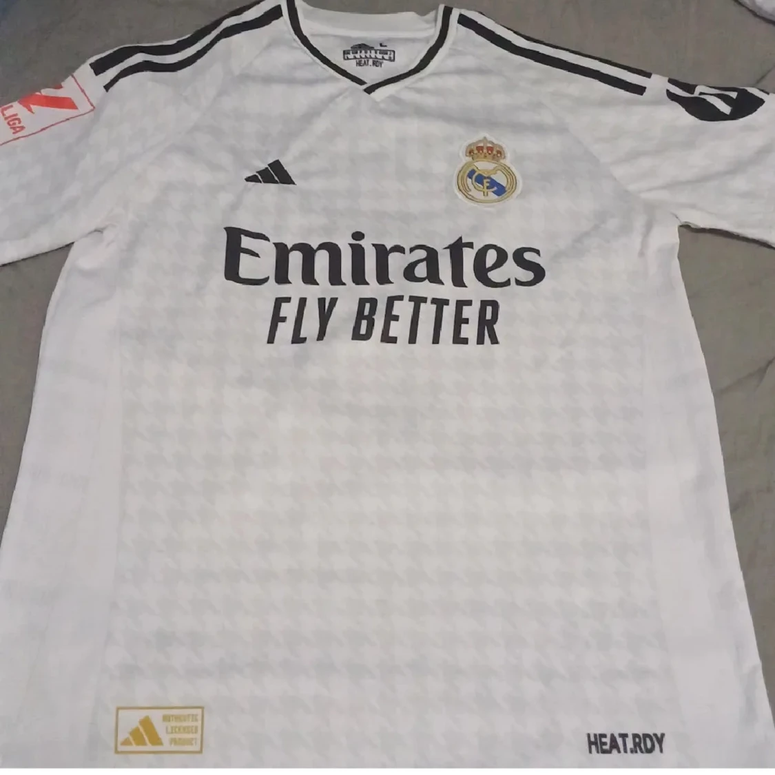 Real Madrid Bellingham 5 vit matchtröja - 1